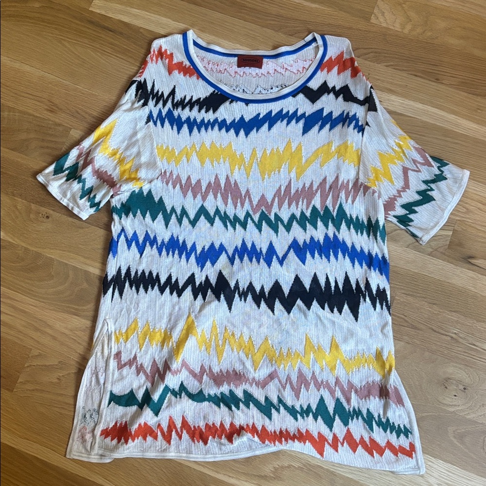 Missoni Zigzag Patterned Top